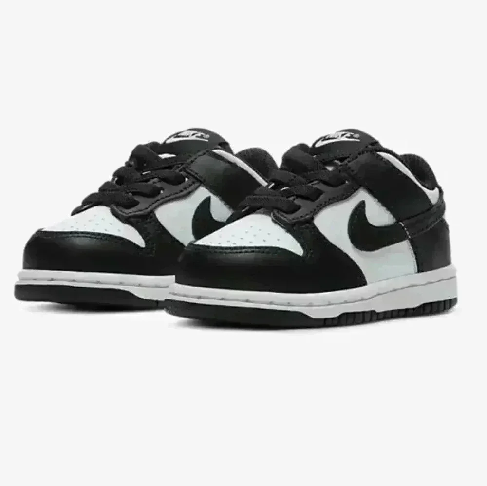 Nike Dunk Low Toddler Girls Sneakers Shoes Customized with Crystals Black